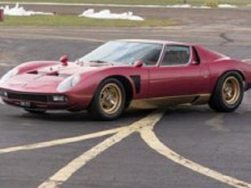 Суперкар Lamborghini Miura SVJ 1971 продадут на аукционе