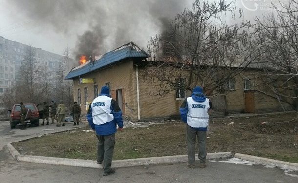 Отчет ОБСЕ: Мариуполь обстреляли с подконтрольной боевикам территории