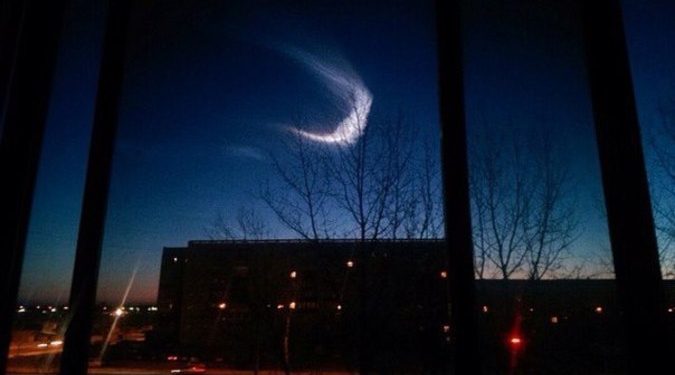 Жители Амурской области сняли на видео странный объект в небе