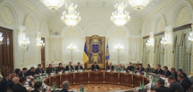 Совещание СНБО пройдет в присутствии главы Украины