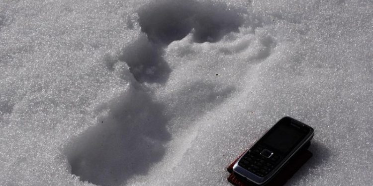 В Адыгее сняли на видео снежного человека