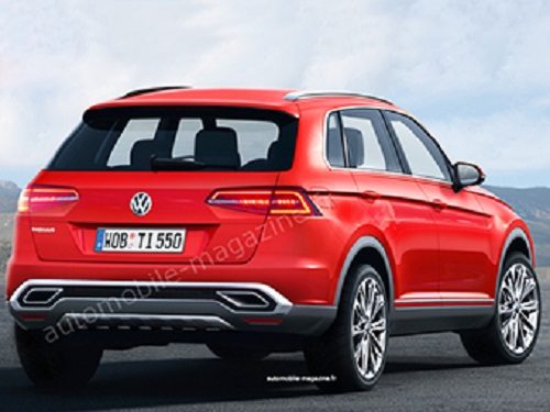Volkswagen Tiguan превратят в гибрид