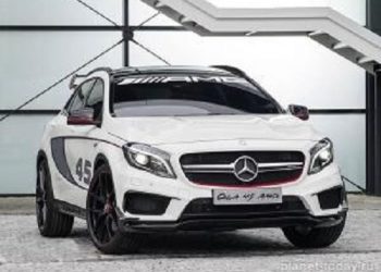 Представлена заряженная версия «Mercedes GLA45» от AMG