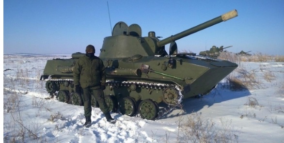 Российско-террористические войска двинулись на передовую в районе Волновахи
