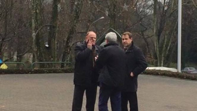 В Страсбурге коммуниста Зюганова облили «кровью»