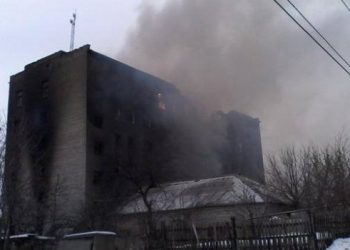 Дебальцево в огне: террористы бьют по городу «Градом»