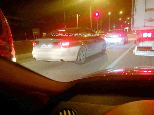 Audi A4 нового поколения выехала на дорожные испытания