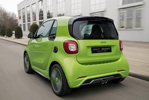 Представлены официальные фото 2015 ForTwo Brabus