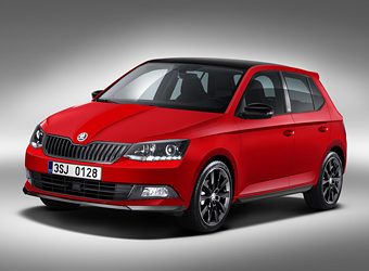 Skoda представила «спортивную» комплектацию хэтчбека и универсала Fabia нового поколения