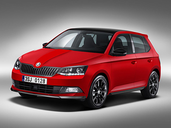 Skoda представила «спортивную» комплектацию хэтчбека и универсала Fabia нового поколения