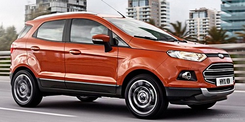 Рестайлинговый Ford EcoSport представят в Женеве