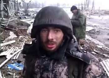 В плен захвачен боевик «Гном», который пытал «киборгов»