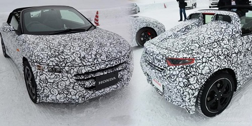 На тестах был замечен родстер Honda S660