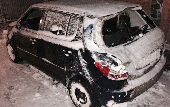 Экс-ректор Петр Мельник попал в аварию