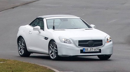 К дорожным испытаниям приступил новый Mercedes-Benz SLC