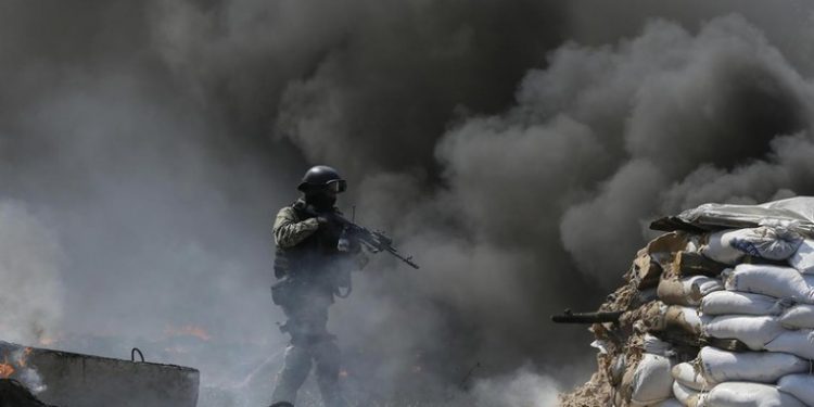 Силы АТО подверглись артобстрелу 25 раз за ночь