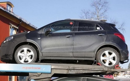 В сеть попали первые фото обновленного «Opel Mokka»
