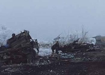 Группа украинских солдат попала в плен под Дебальцево