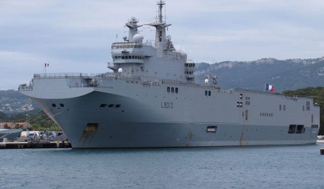 Латвия опять заметила военный корабль РФ около своих границ