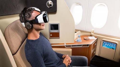 В самолетах будут выдавать шлем виртуальной реальности SAMSUNG GEAR VR