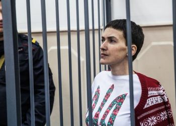 Савченко решила отказаться и от воды