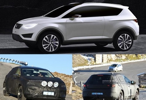 Во время тестов был замечен первый кроссовер Seat