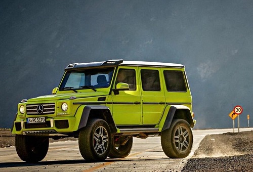 Рассекречена информация о внедорожнике «G500 4x4»