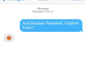 Глава МИД Австралии дала интервью при помощи смайликов