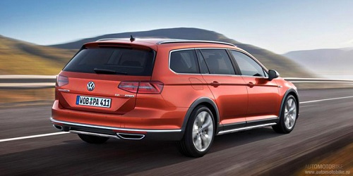 Рассекречен новый универсал Passat Alltrack