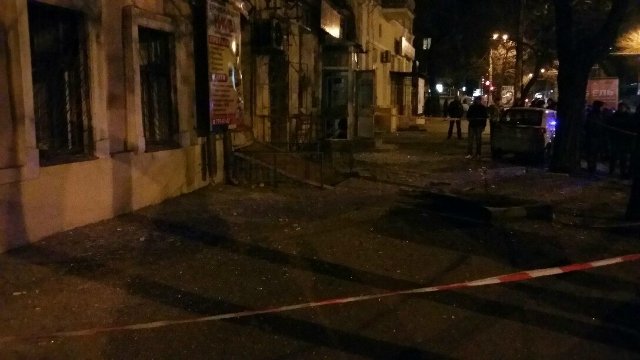 В Одессе неизвестные взорвали офис лидера «Автомайдана»