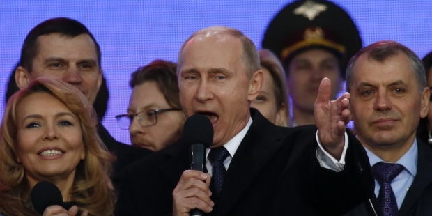 Путин в годовщину аннексии Крыма: украинцы и россияне «один народ»
