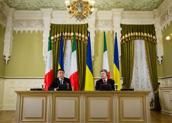 В Киеве состоялась встреча Порошенко и премьер-министра Италии