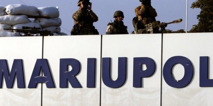 Боевики пытаются оттеснить украинских солдат ближе к Мариуполю