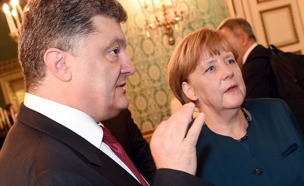 Порошенко собирается к Меркель