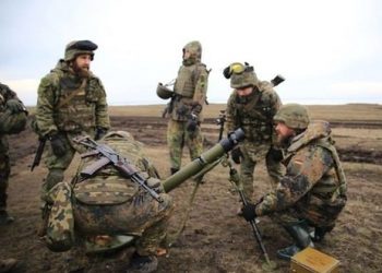 Террористы 60 раз обстреляли н.п. Новотошковское