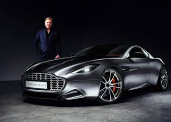 Хенрик Фискер представил концептуальную версию купе Vanquish под названием Thunderbolt