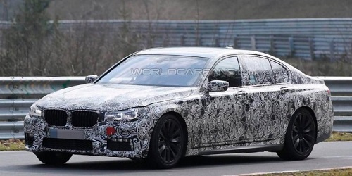 Спортивный седан BMW 7-Series попался фотошпионам