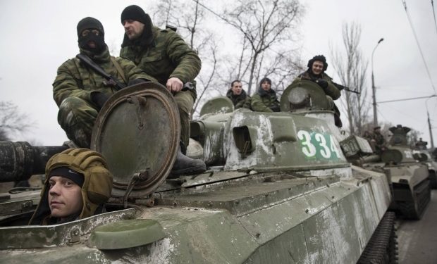 Террористы заявили о завершении отвода тяжелого вооружения