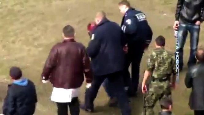 Мужчина взорвал гранату в одном из дворов Днепропетровска