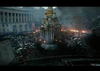 Кадры с Евромайдана появились в фильме с Джорджем Клуни