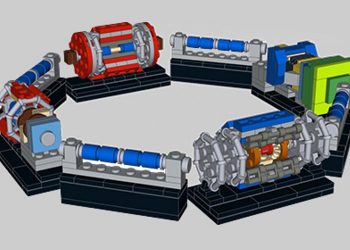 Аспирант построил из кубиков LEGO модель Большого адронного коллайдера
