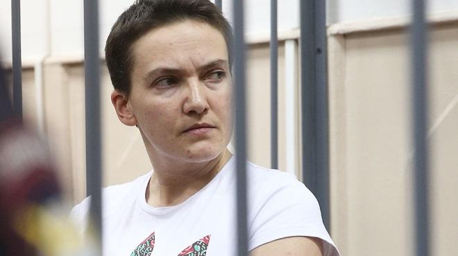 Савченко сообщила, когда прекратит голодовку