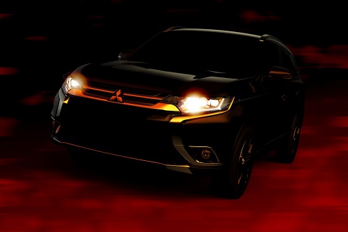 Mitsubishi создает интригу перед премьерой обновлённого Outlander