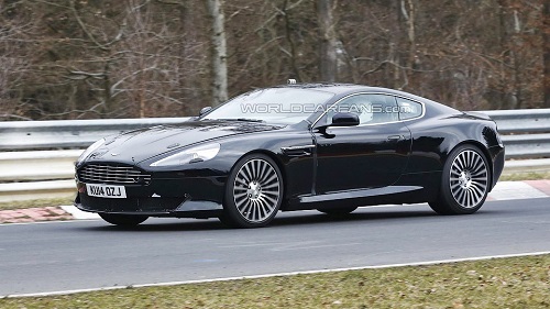 Aston Martin вывел на испытания преемника DB9