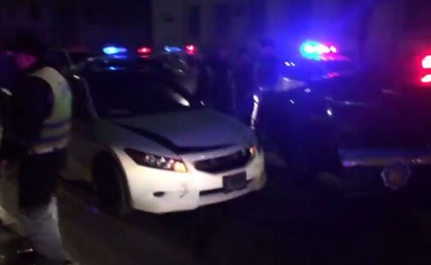 В Киеве оперативники ловили нарушителя по всему городу