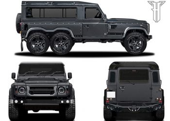 Land Rover Defender стал обладателем третьей ведущей оси