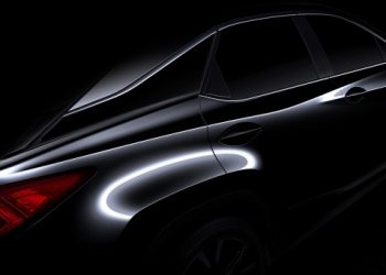 Компания Lexus опубликовала первое тизерное изображение кроссовера RX