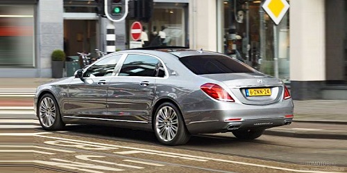 Mercedes-Maybach S-Class попал в объективы фотошпионов