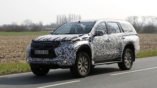 На тестах был замечен Mitsubishi Pajero Sport