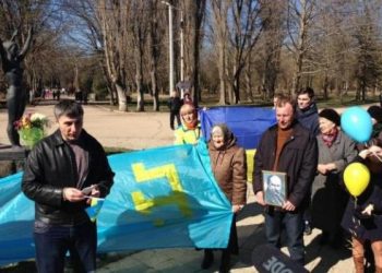 В Симферополе задержали участников митинга в память Т.Шевченко